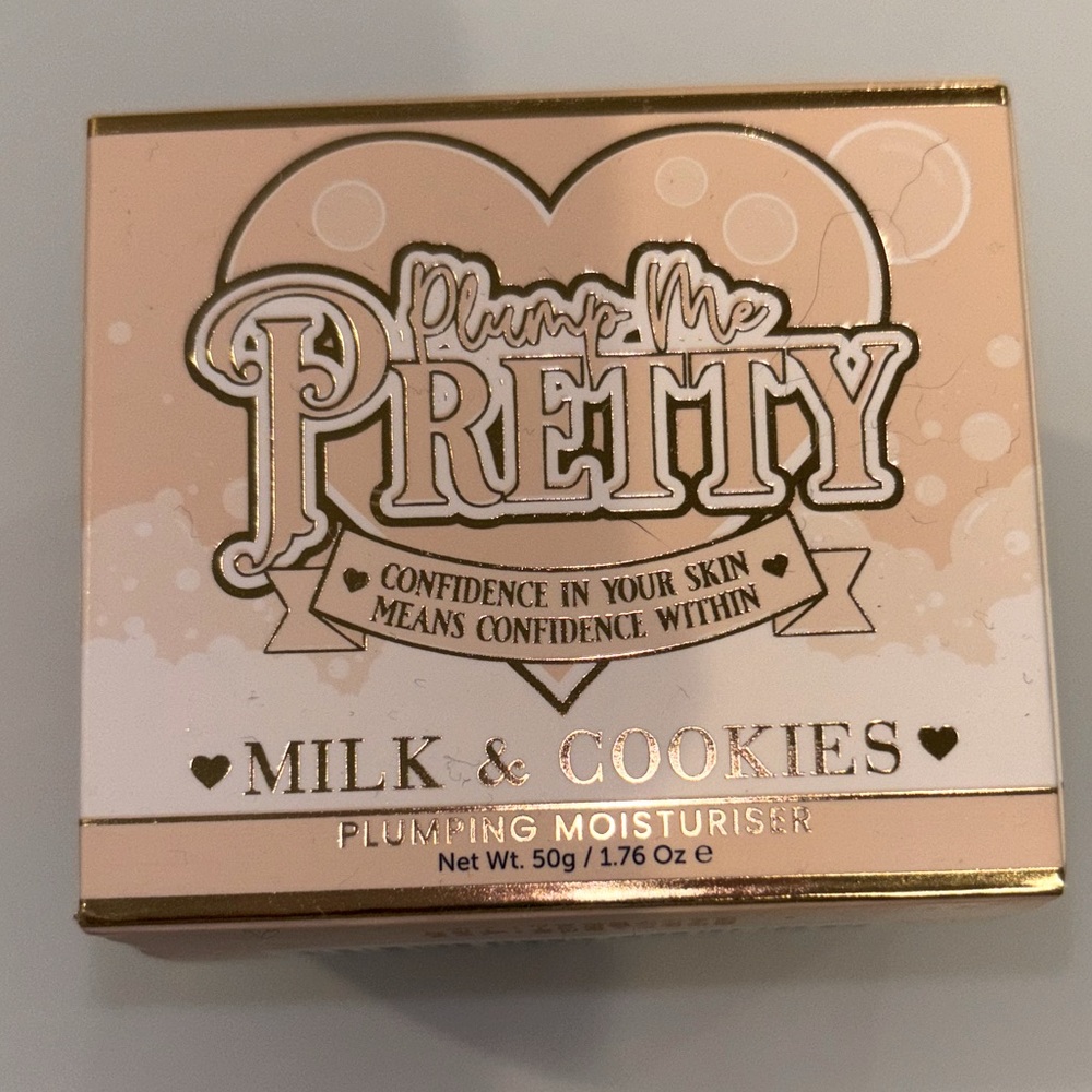 PLOUISE Plump Me Pretty Plumping Moisturizer (Milk & Cookies), NEW